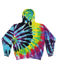 Colortone Unisex Tie-Dyed Hooded Sweatshirt 8777