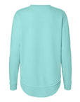 LAT Women's Weekend Fleece Crewneck Sweatshirt 3525