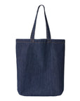 Liberty Bags Cotton Denim Gusseted Tote Bag 7761A
