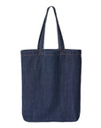 Liberty Bags Cotton Denim Gusseted Tote Bag 7761A
