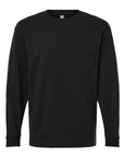 American Apparel Unisex Super Heavyweight Long Sleeve Pocket Tee 9410