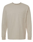 American Apparel Unisex Super Heavyweight Long Sleeve Pocket Tee 9410
