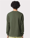 American Apparel Unisex Super Heavyweight Long Sleeve Pocket Tee 9410