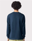 American Apparel Unisex Super Heavyweight Long Sleeve Pocket Tee 9410