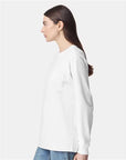 American Apparel Unisex Super Heavyweight Long Sleeve Pocket Tee 9410