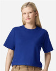 American Apparel Women's Fine Jersey Boxy Tee 102