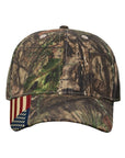 Kati Camo Woven USA Flag Cap LC350