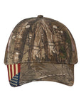 Kati Camo Woven USA Flag Mesh Cap LC350M