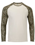 Paragon Men's Jackson Mossy Oak Colorblocked Long Sleeve T-Shirt 236