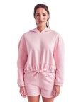 TriDri Women's Cropped Maria Hooded Sweatshirt TD085