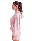 TriDri Women's Cropped Maria Hooded Sweatshirt TD085
