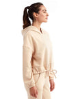 TriDri Women's Cropped Maria Hooded Sweatshirt TD085