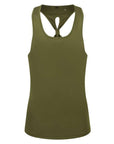 TriDri Women's Knot Back Venus Tank Top TD042
