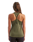 TriDri Women's Knot Back Venus Tank Top TD042