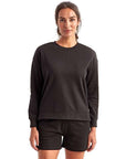 TriDri Women's Billie Side-Zip Crewneck Sweatshirt TD600