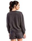 TriDri Women's Billie Side-Zip Crewneck Sweatshirt TD600