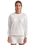 TriDri Women's Billie Side-Zip Crewneck Sweatshirt TD600