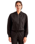 TriDri Women's Alice Half-Zip Hooded Sweatshirt TD077