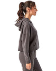 TriDri Women's Alice Half-Zip Hooded Sweatshirt TD077