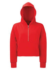 TriDri Women's Alice Half-Zip Hooded Sweatshirt TD077
