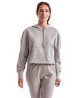 TriDri Women's Alice Half-Zip Hooded Sweatshirt TD077