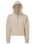 TriDri Women's Alice Half-Zip Hooded Sweatshirt TD077