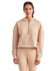 TriDri Women's Alice Half-Zip Hooded Sweatshirt TD077