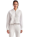 TriDri Women's Alice Half-Zip Hooded Sweatshirt TD077