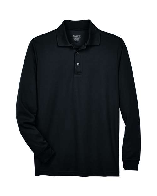 CORE365 Men's Pinnacle Performance Long Sleeve Piqué Polo 88192