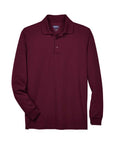 CORE365 Men's Pinnacle Performance Long Sleeve Piqué Polo 88192