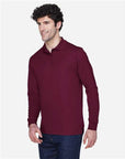 CORE365 Men's Pinnacle Performance Long Sleeve Piqué Polo 88192