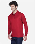 CORE365 Men's Pinnacle Performance Long Sleeve Piqué Polo 88192