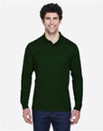 CORE365 Men's Pinnacle Performance Long Sleeve Piqué Polo 88192