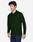 CORE365 Men's Pinnacle Performance Long Sleeve Piqué Polo 88192