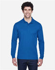 CORE365 Men's Pinnacle Performance Long Sleeve Piqué Polo 88192