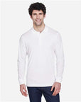 CORE365 Men's Pinnacle Performance Long Sleeve Piqué Polo 88192