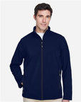 CORE365 Men's Cruise Two-Layer Fleece Bonded Soft Shell Jacket 88184