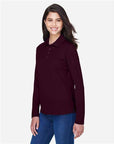 CORE365 Women's Pinnacle Performance Long Sleeve Piqué Polo 78192