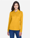 CORE365 Women's Pinnacle Performance Long Sleeve Piqué Polo 78192