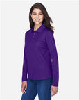CORE365 Women's Pinnacle Performance Long Sleeve Piqué Polo 78192