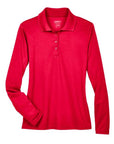 CORE365 Women's Pinnacle Performance Long Sleeve Piqué Polo 78192