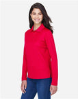 CORE365 Women's Pinnacle Performance Long Sleeve Piqué Polo 78192