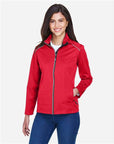 CORE365 Women's Techno Lite Three-Layer Knit Tech-Shell CE708W