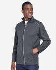 CORE365 Men's Techno Lite Three-Layer Knit Tech-Shell CE708