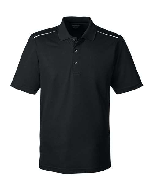 CORE365 Men's Radiant Performance Piqué Polo with Reflective Piping 88181R