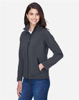CORE365 Women's Cruise Two-Layer Fleece Bonded Soft Shell Jacket 78184