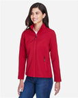 CORE365 Women's Cruise Two-Layer Fleece Bonded Soft Shell Jacket 78184