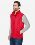 CORE365 Men's Cruise Two-Layer Fleece Bonded Soft Shell Vest CE701