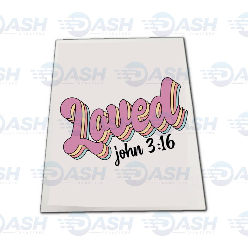 Loved John 3:16