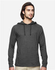 econscious Unisex Eco Jersey Pullover Hooded Long Sleeve T-Shirt EC1085